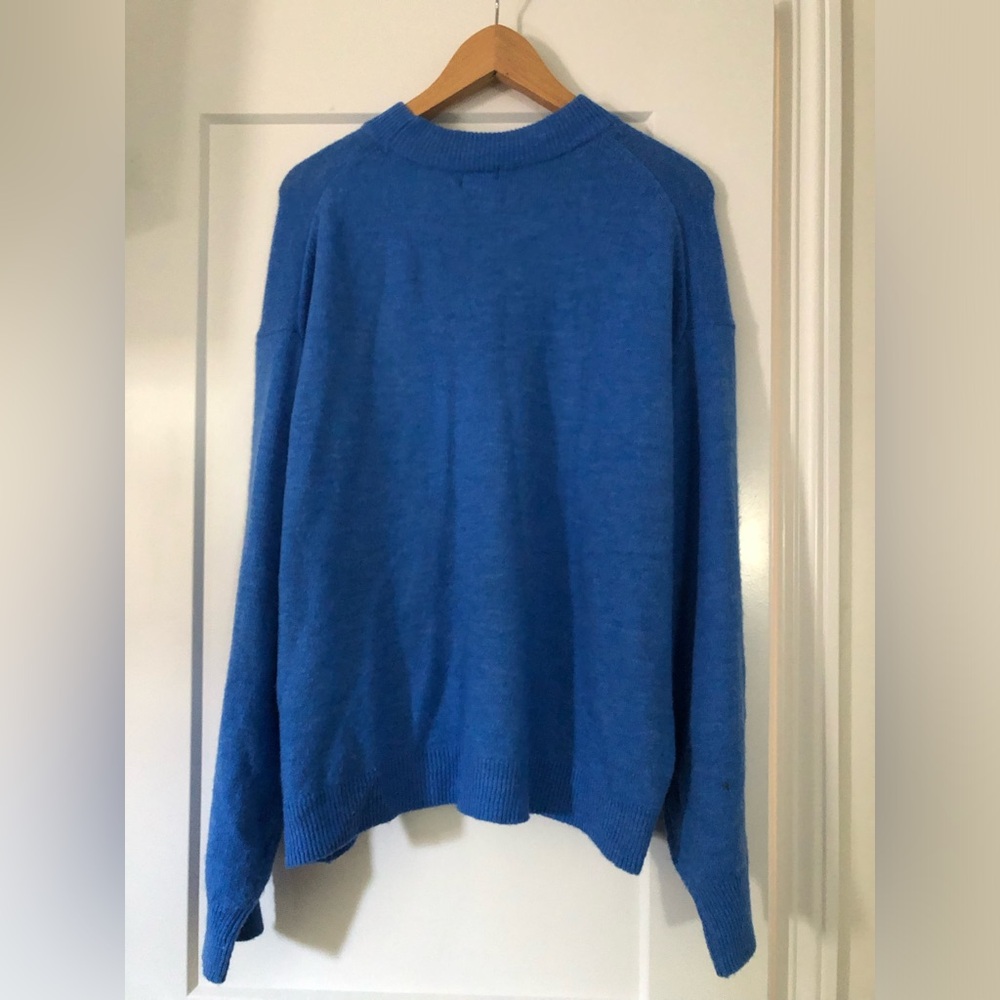 Oversized blue H&M sweater medium - Picture 2 of 4